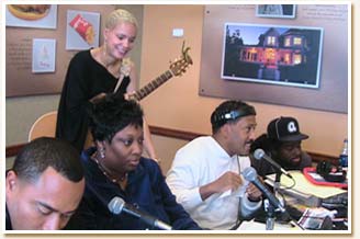V-103 radio appearance for Feed The Hungry